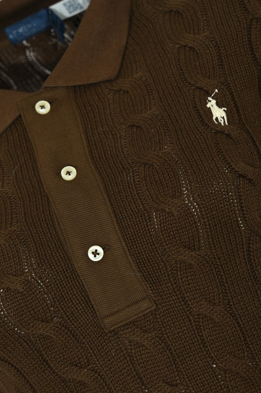 Ralph Lauren T-Shirts And Polos Dark Brown Bruin