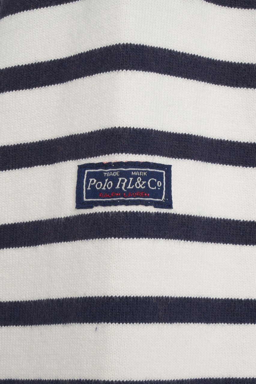 Ralph Lauren Striped long-sleeve Blauw