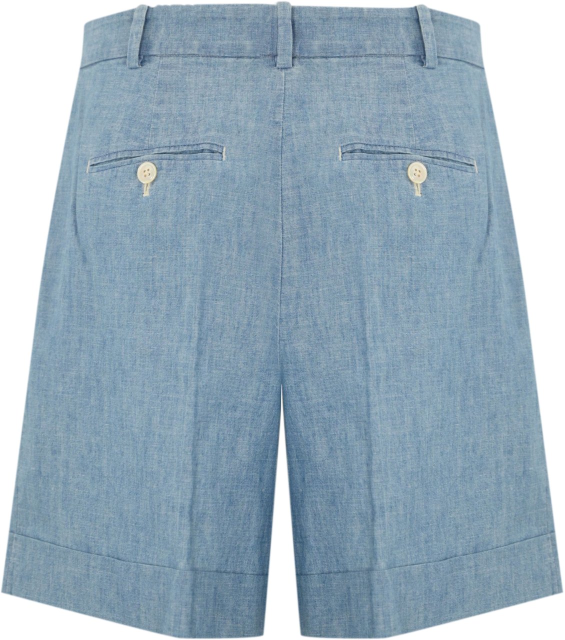 Ralph Lauren Shorts Chmbry Blu Blauw