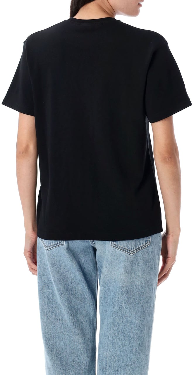 Ralph Lauren Hw Ss Tee-Short Sleeve-T-Shirt Nero Zwart