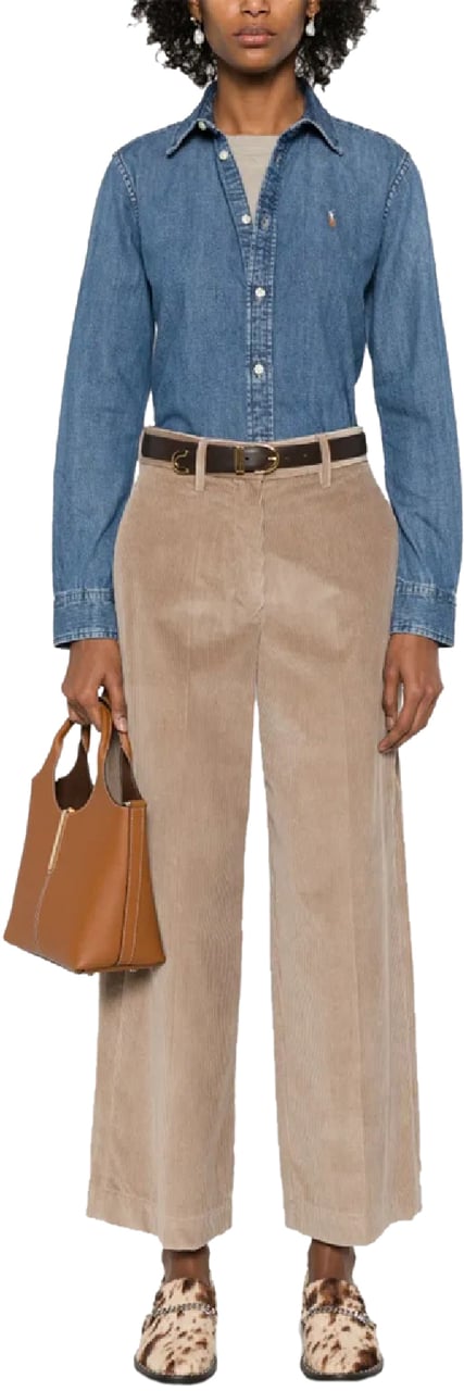 Ralph Lauren long sleeve button front shirt divers Divers