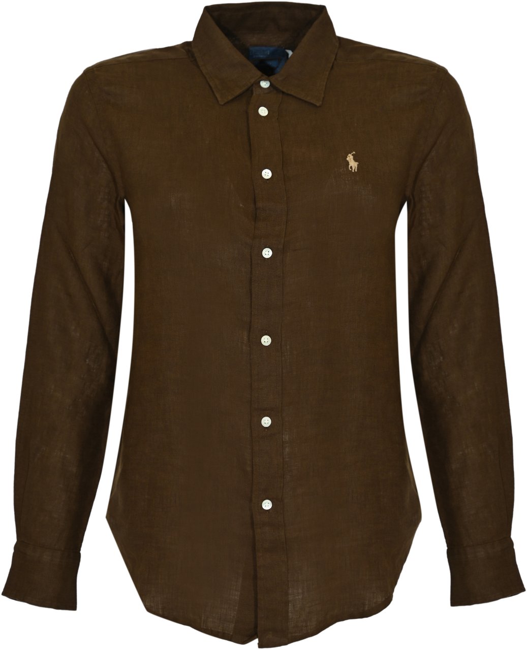 Ralph Lauren Shirts Dark Brown Bruin