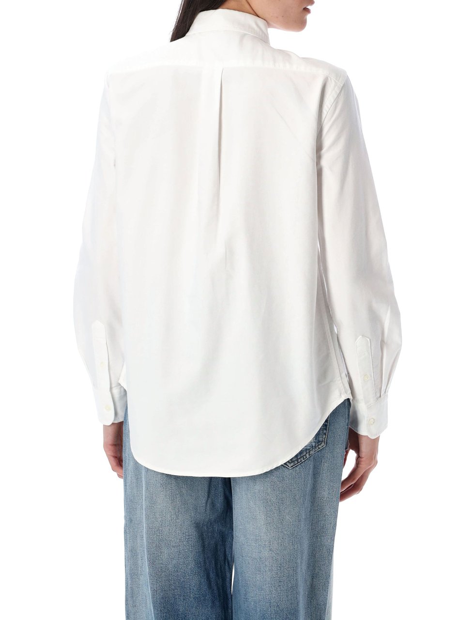 Ralph Lauren Relaxed Fit Oxford Shirt Bianco Wit