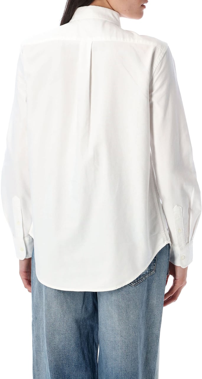 Ralph Lauren Relaxed Fit Oxford Shirt Bianco Wit