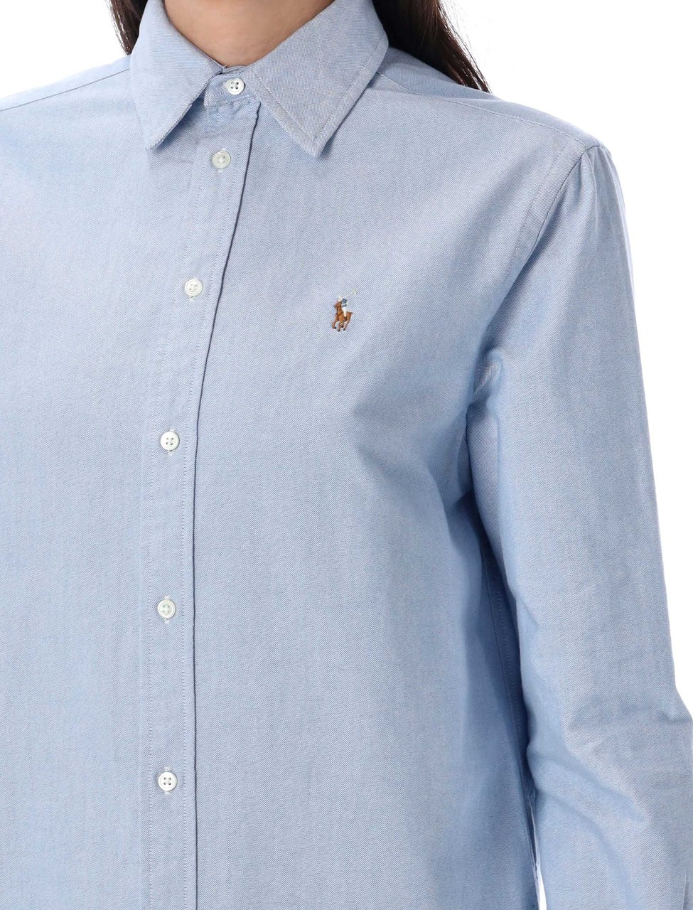 Ralph Lauren Relaxed Fit Oxford Shirt Bsr Blue Blauw