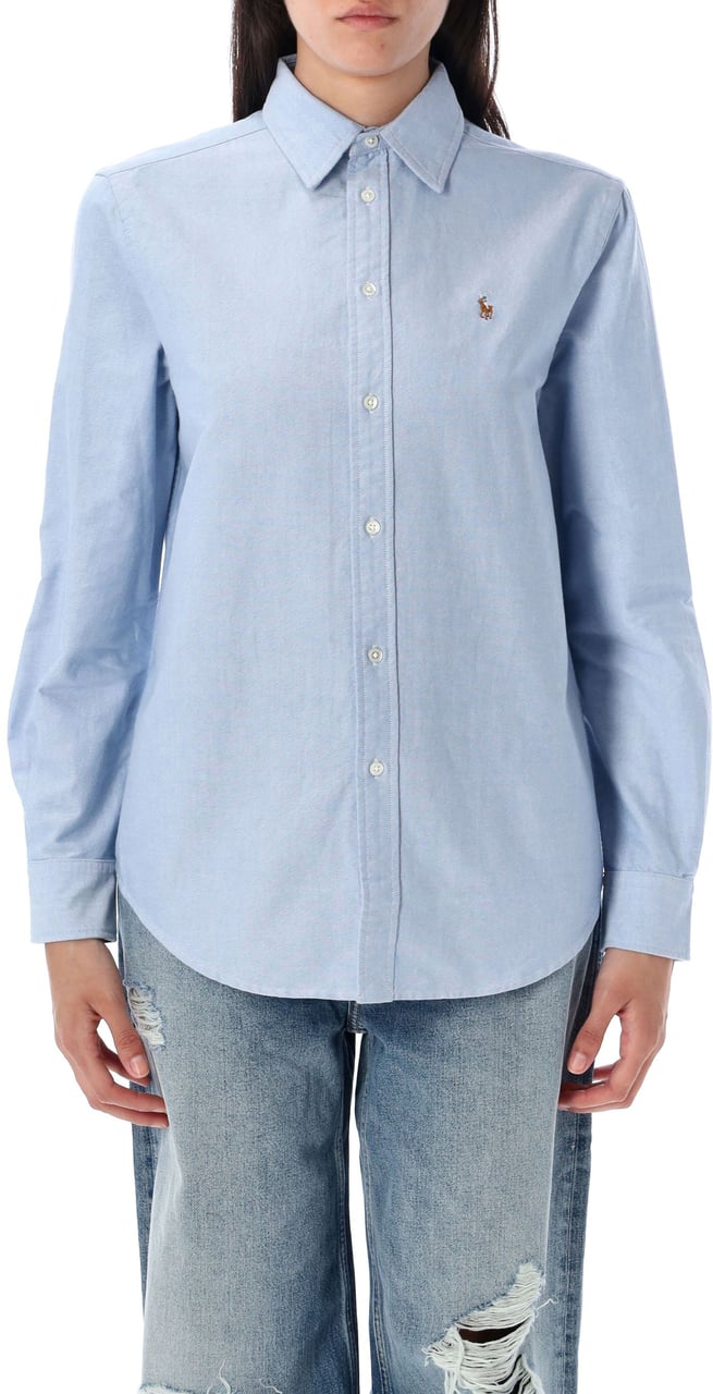Ralph Lauren Relaxed Fit Oxford Shirt Bsr Blue Blauw