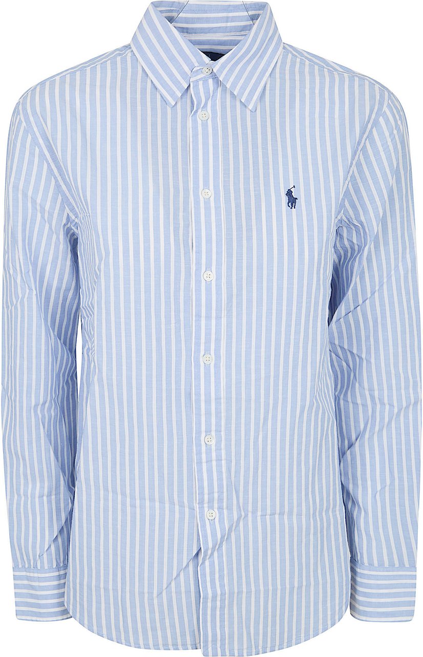 Ralph Lauren POLO RALPH LAUREN WOVEN-SPORT SHIRT-SHIRT Lichtblauw