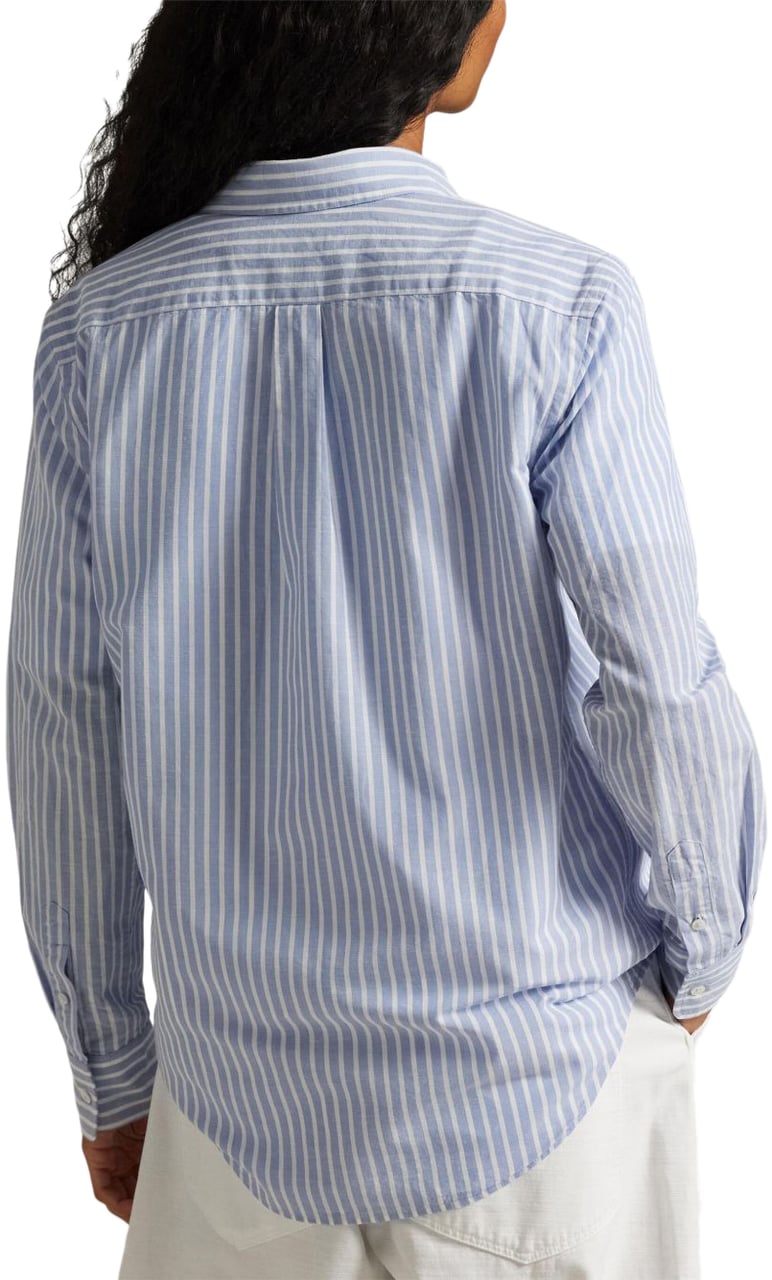 Ralph Lauren Shirts Dress Shirt Bluewhite Blauw