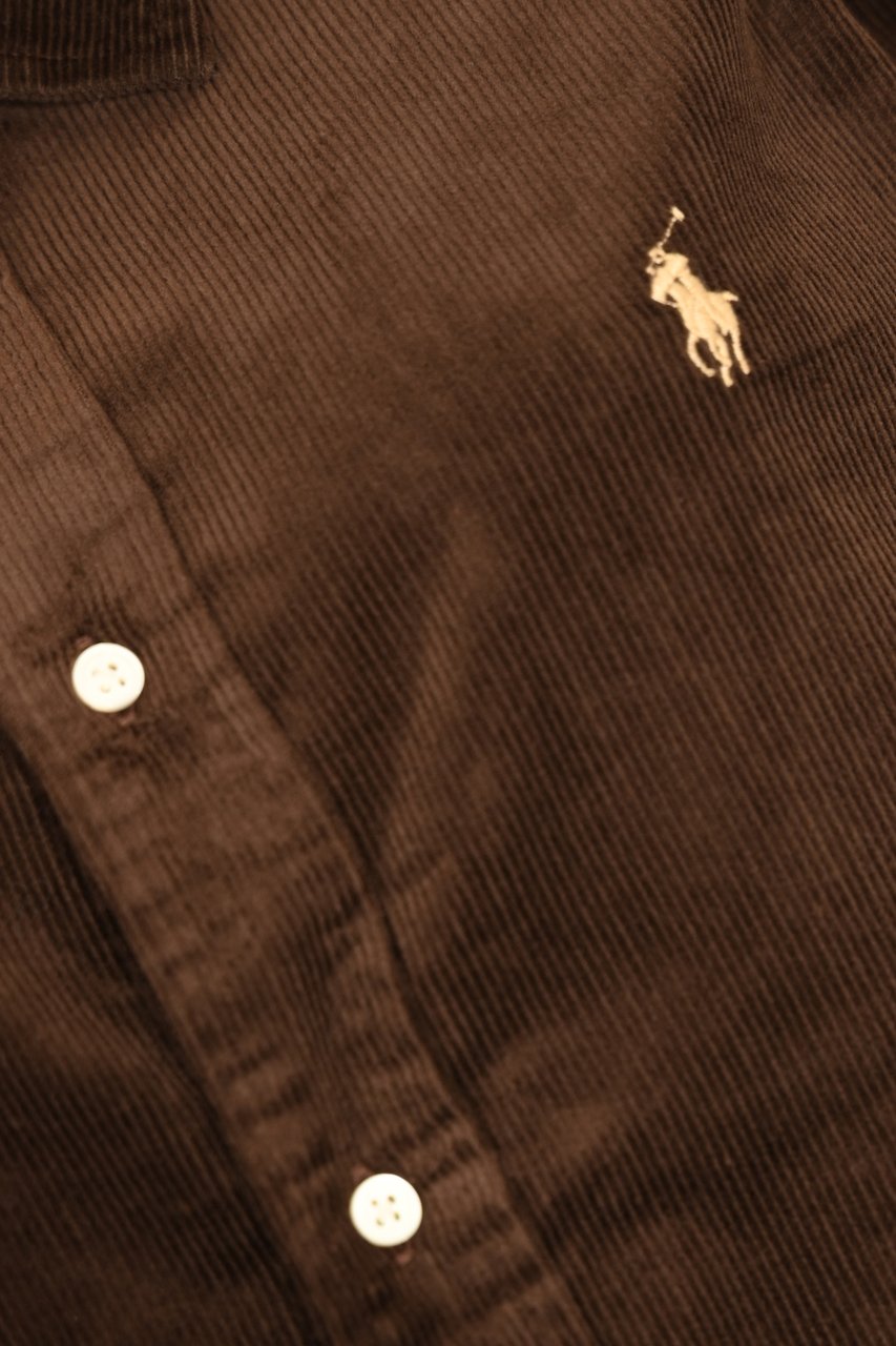 Ralph Lauren Shirts Dark Brown Bruin
