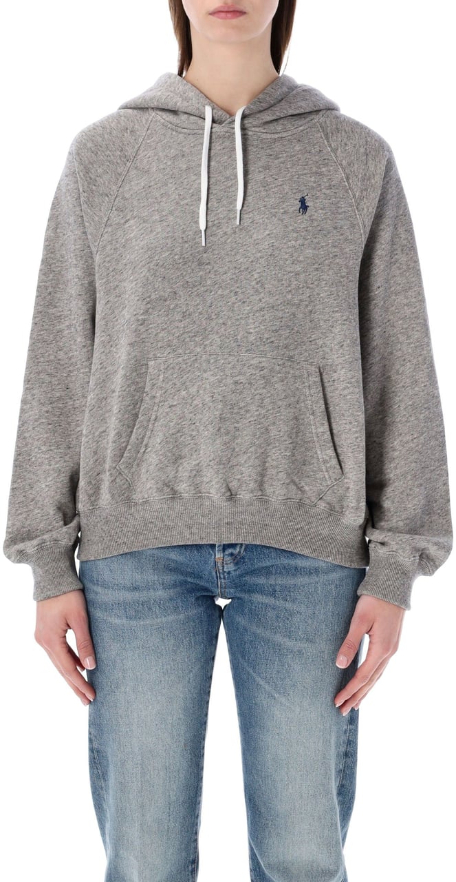 Ralph Lauren Classic Hoodie Dark Vintage Heater Grijs