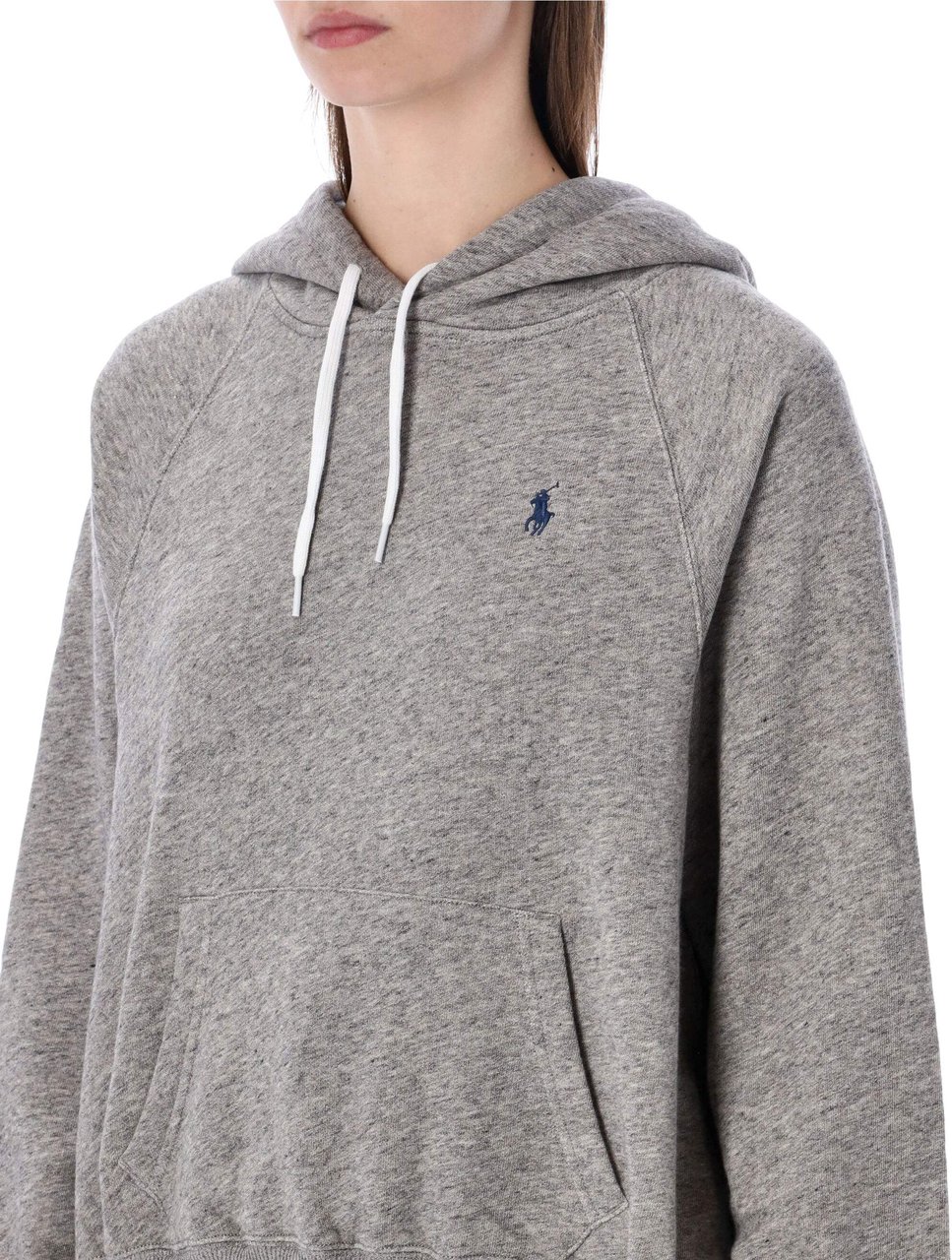 Ralph Lauren Classic Hoodie Dark Vintage Heater Grijs