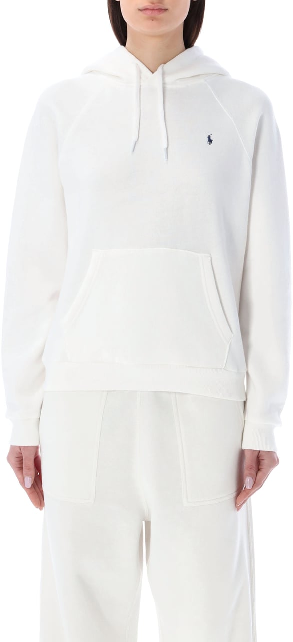 Ralph Lauren Classic Hoodie Bianco Wit