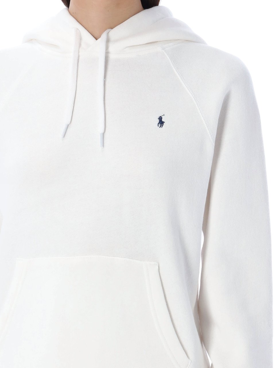 Ralph Lauren Classic Hoodie Bianco Wit