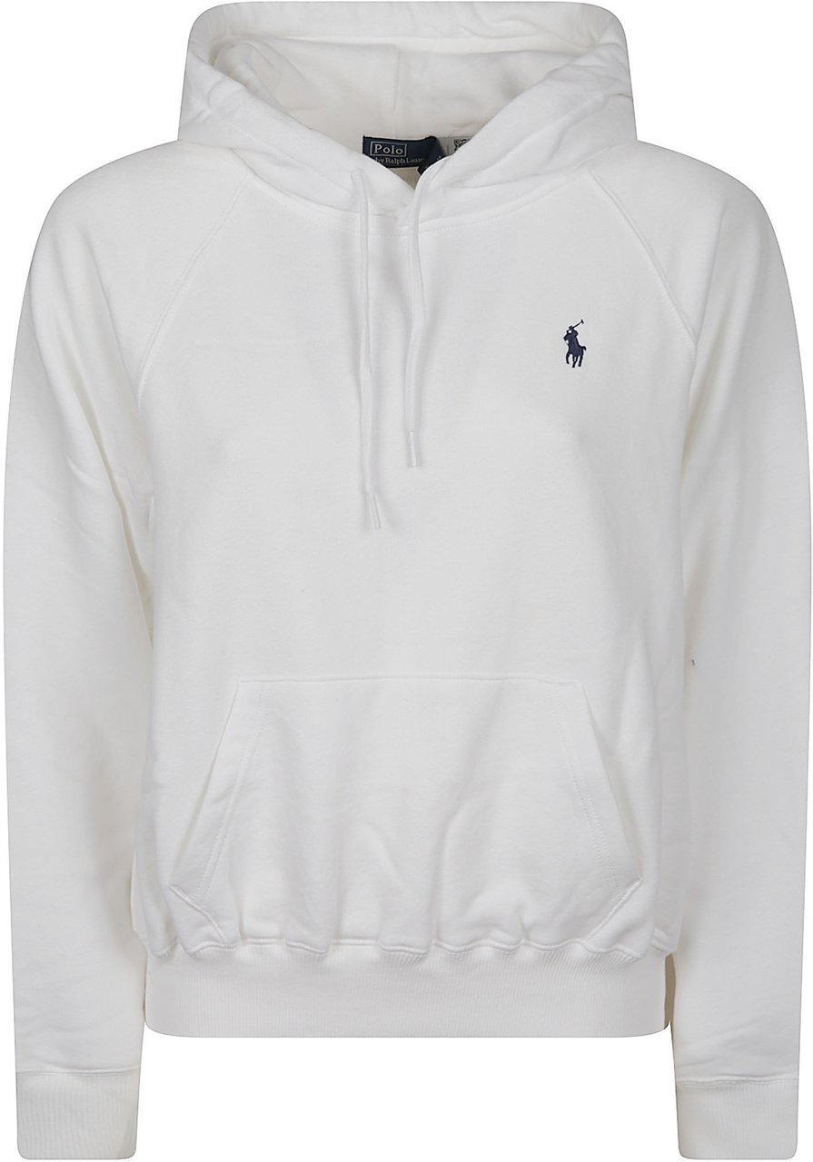 Ralph Lauren Hoodie Sweatshirt White Wit