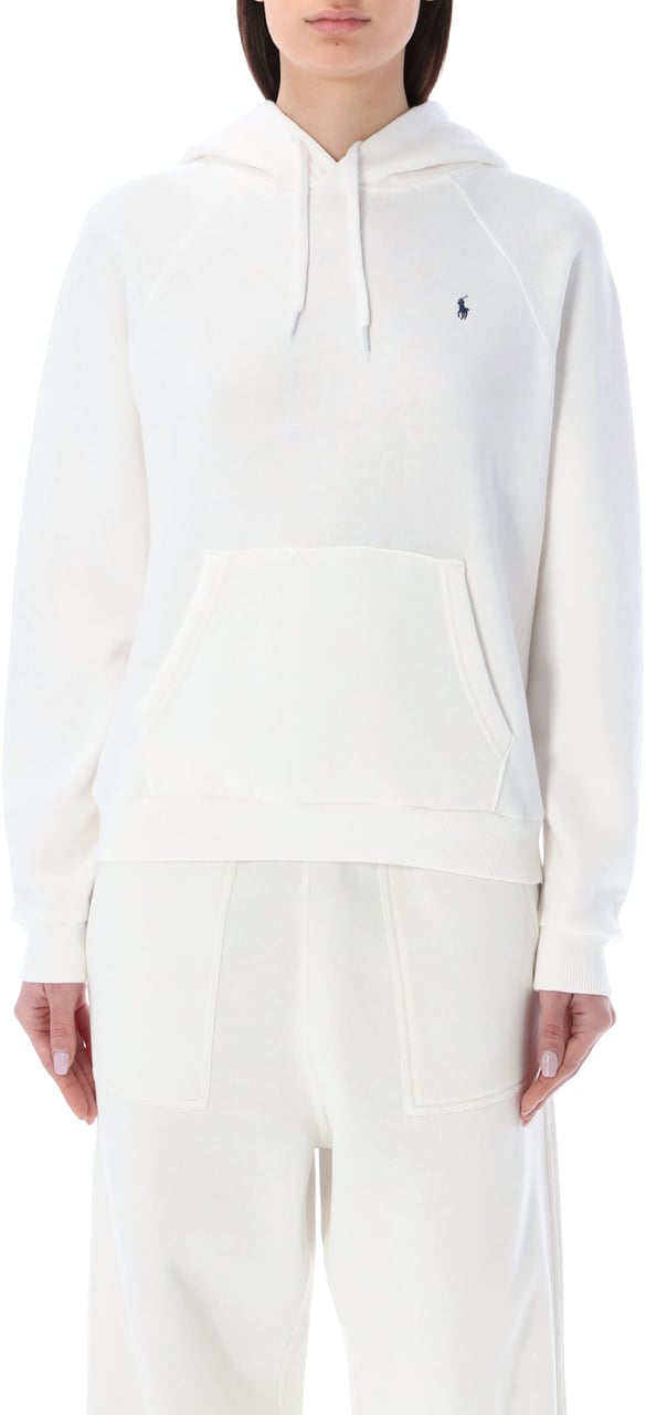 Ralph Lauren Polo Ralph Lauren cotton-blend classic Pony hoodie Wit