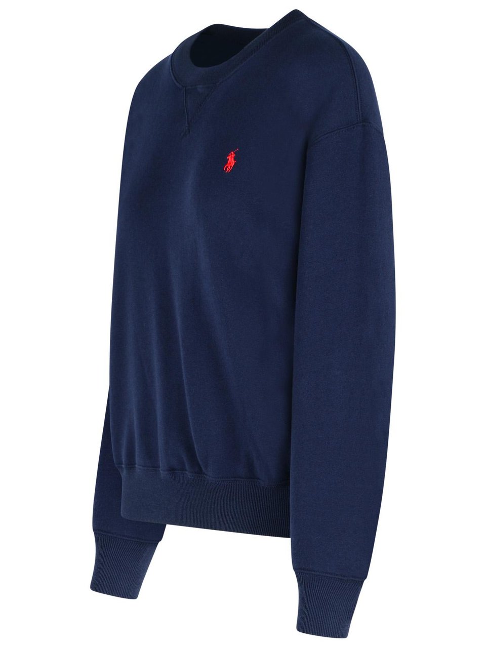 Ralph Lauren Navy Cotton Blend Sweatshirt Zwart