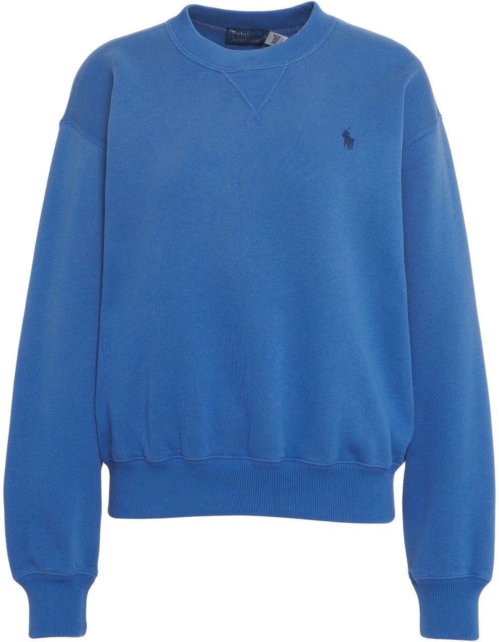 Ralph Lauren Sweatshirt with logo embroidery Blauw
