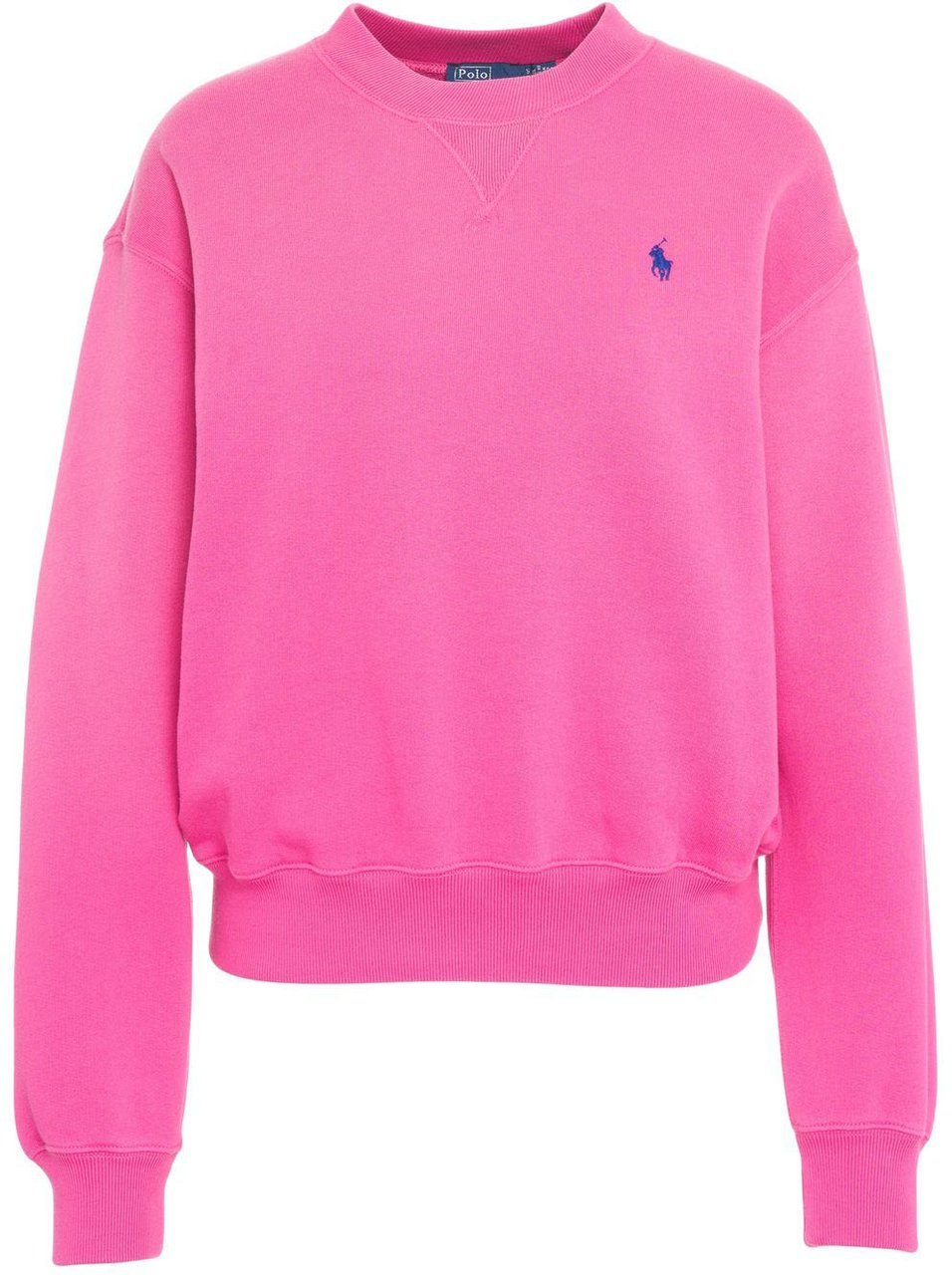 Ralph Lauren Sweatshirt with logo embroidery Roze
