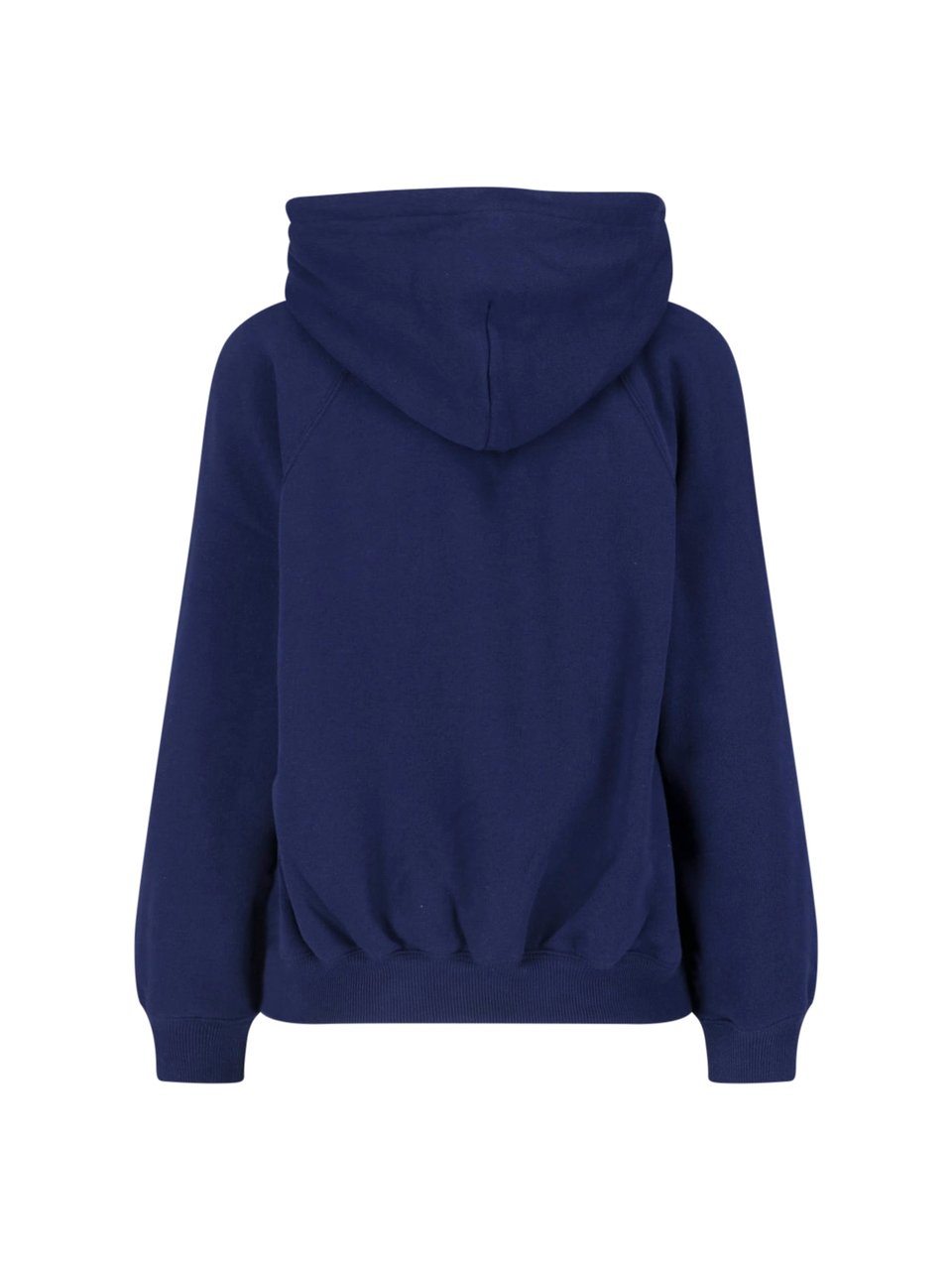 Ralph Lauren Navy Cotton Logo Hoodie Blauw