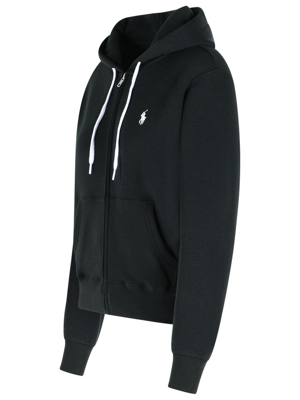 Ralph Lauren Black Cotton Blend Sweatshirt Zwart
