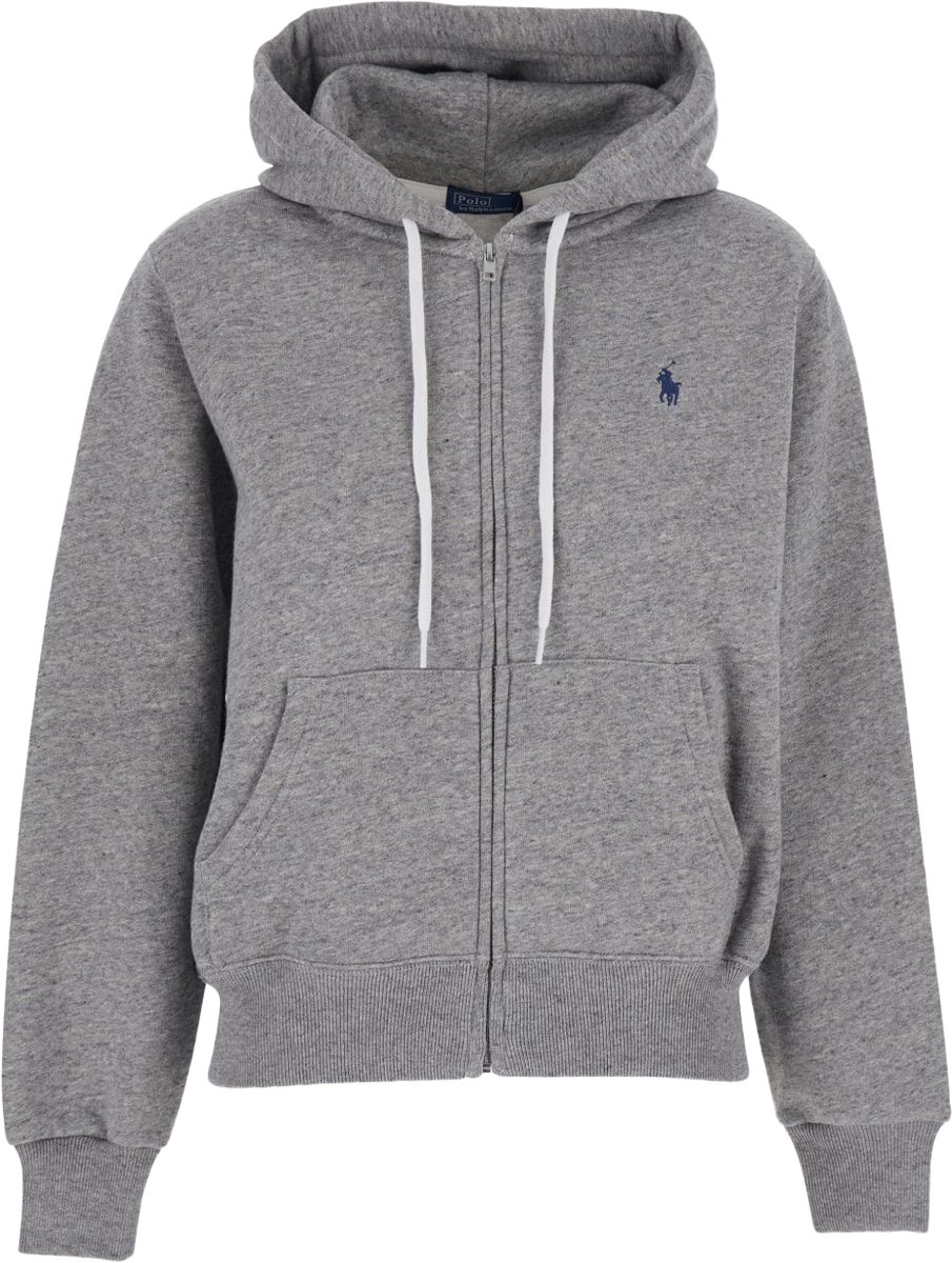Ralph Lauren Sweaters Dark Vintage Heather Donkergrijs