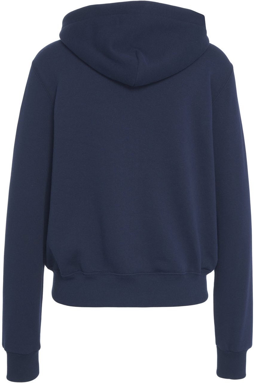 Ralph Lauren Hoodie with zipper Blauw