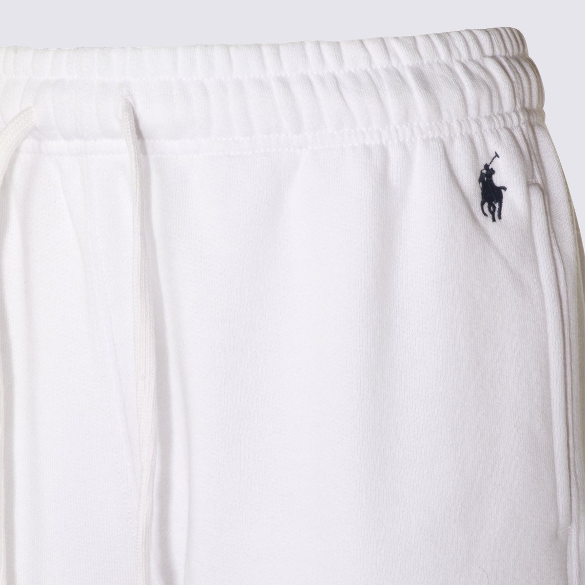 Ralph Lauren Relaxed Fit Trousers With Tapered Legs And Embroidered Logo Wit