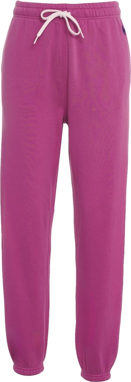 Ralph Lauren Joggers with logo embroidery Roze