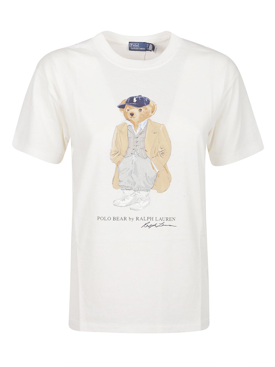 Ralph Lauren Bear T-shirt White Wit
