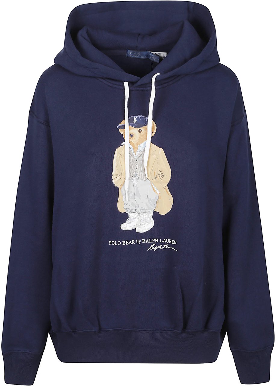 Ralph Lauren Bear Sweatshirt Blue Blauw