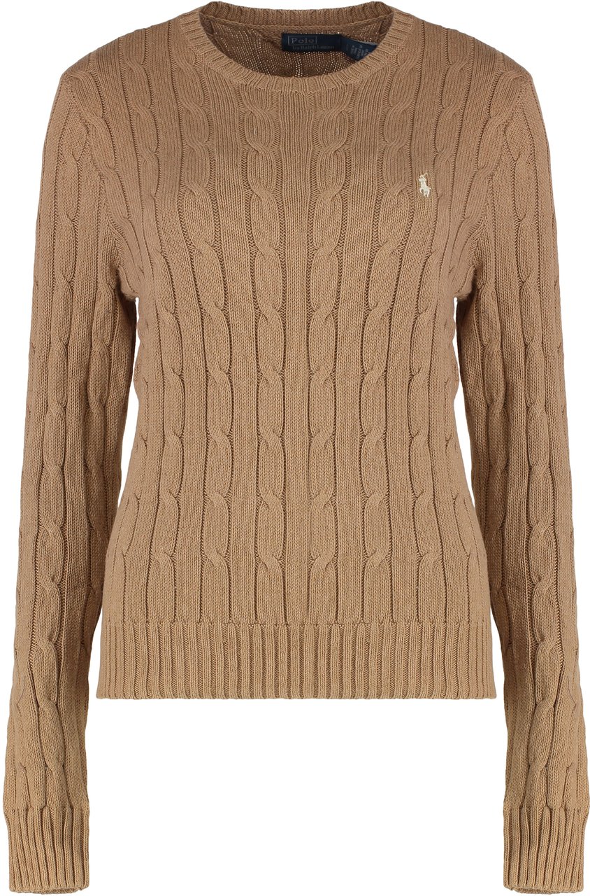 Ralph Lauren Sweater in cable knit Beige