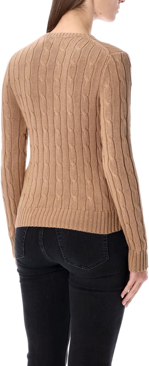 Ralph Lauren Julianna Classic Knit Collection Camel Bruin