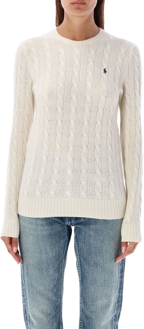 Ralph Lauren Julianna Knit Cable Authentic Cream Beige