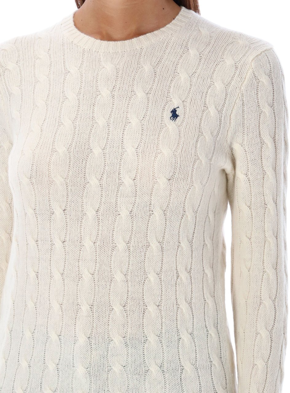 Ralph Lauren Julianna Knit Cable Authentic Cream Beige