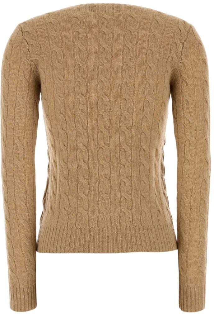 Ralph Lauren Sweaters Collection Camel Melange Beige