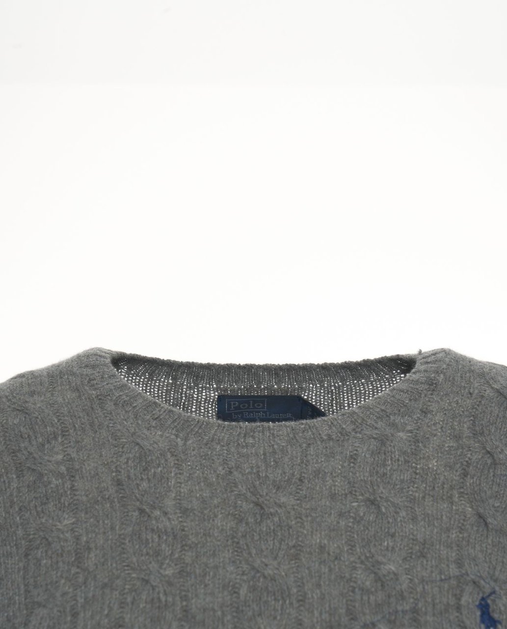 Ralph Lauren Sweater with cable knit pattern Beige
