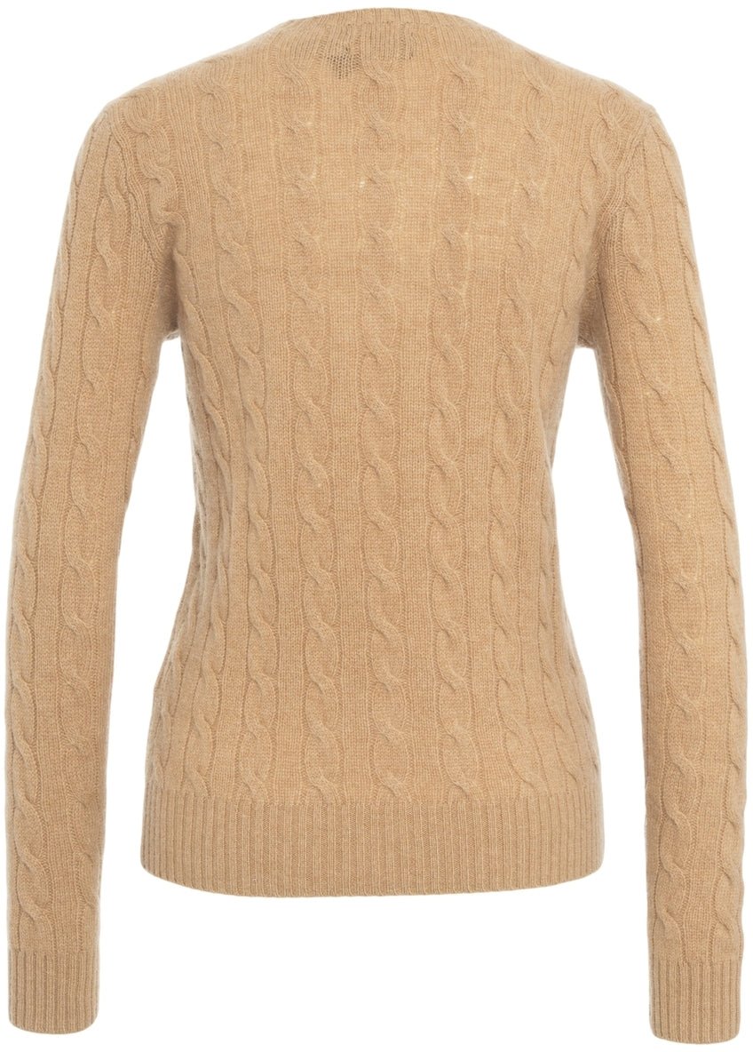 Ralph Lauren Cable Knit Sweater Bruin