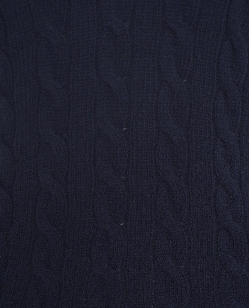 Ralph Lauren Knit sweater with V-neck Blauw