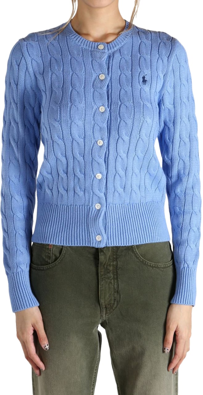 Ralph Lauren Sweaters Clear Blue Lichtblauw