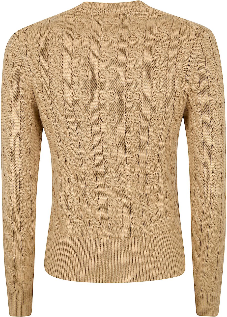 Ralph Lauren POLO RALPH LAUREN CTTNCBLCARDI-LONG SLEEVE CARDIGAN Beige