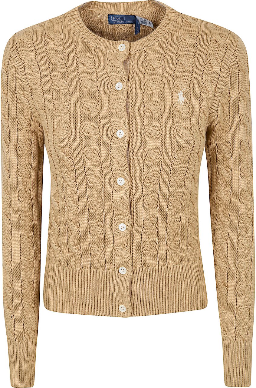 Ralph Lauren POLO RALPH LAUREN CTTNCBLCARDI-LONG SLEEVE CARDIGAN Beige