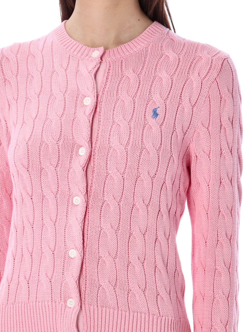 Ralph Lauren Polo Ralph Lauren cotton classic Cable-Knit cardigan Bruin