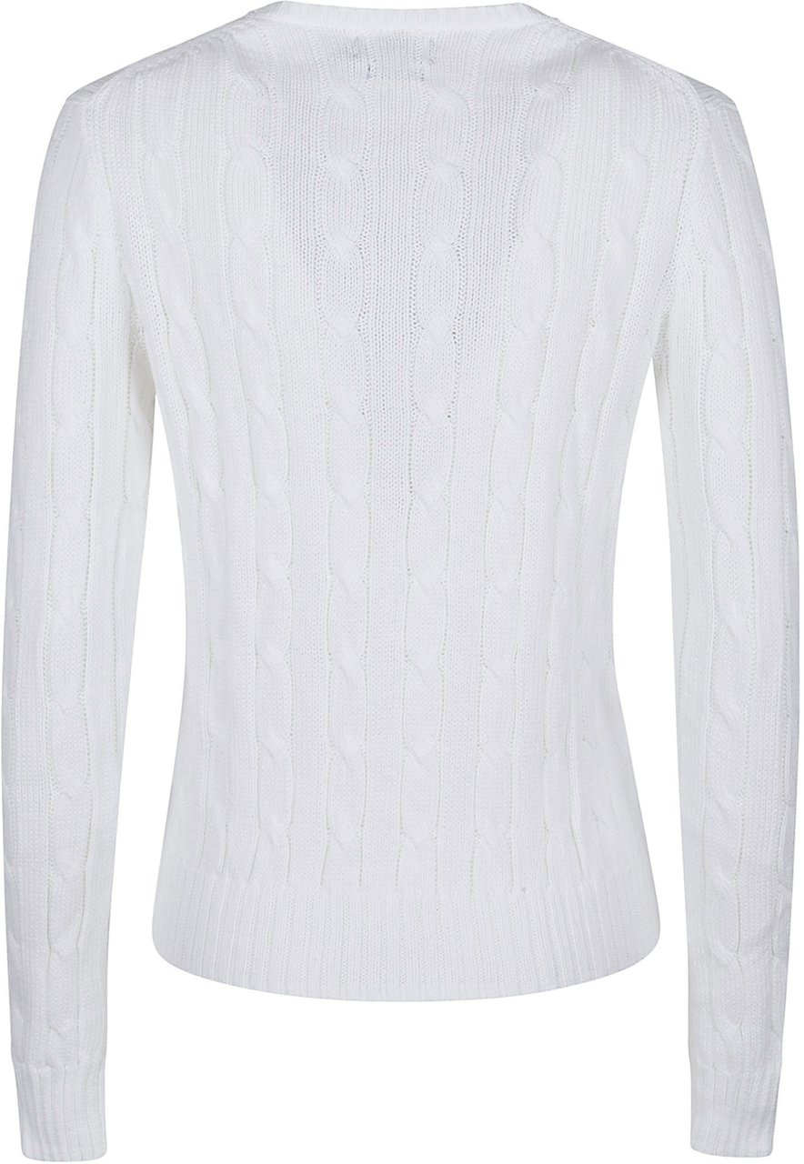 Ralph Lauren Julianna Long Sleeve Sweater White Wit