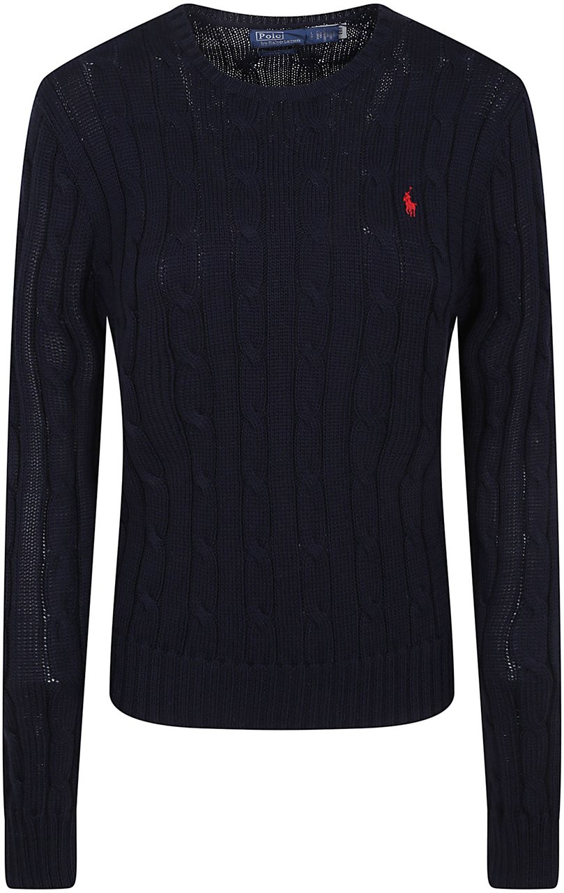Ralph Lauren POLO RALPH LAUREN JULIANNA-LONG SLEEVE-PULLOVER Lichtblauw