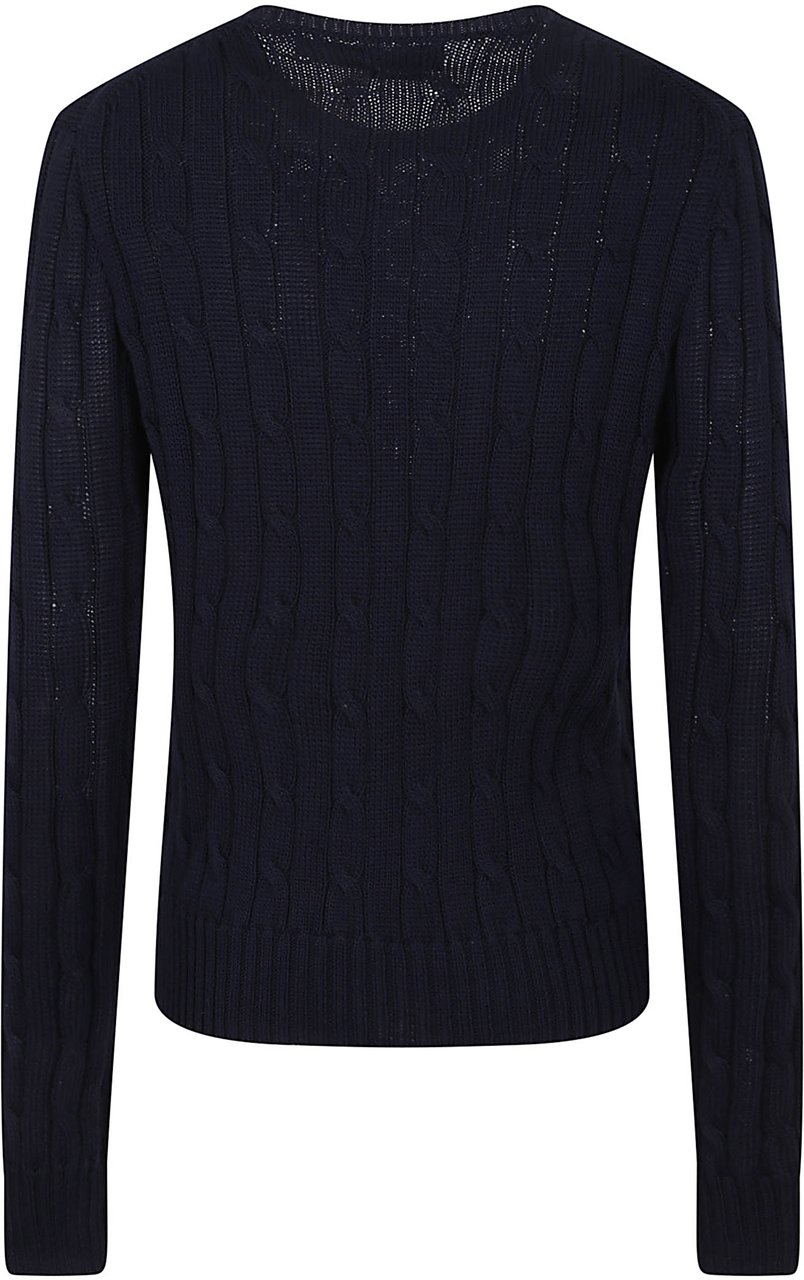 Ralph Lauren POLO RALPH LAUREN JULIANNA-LONG SLEEVE-PULLOVER Lichtblauw