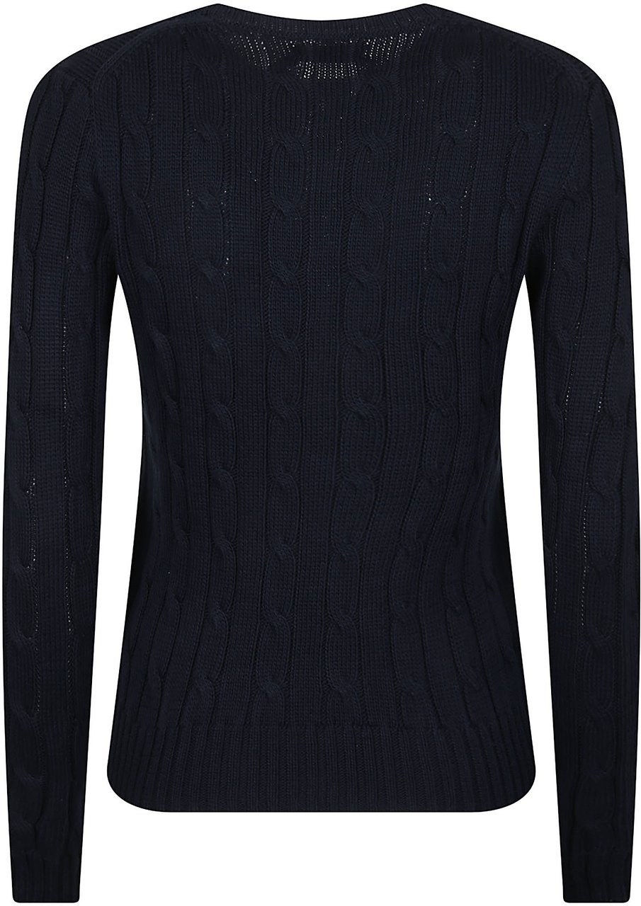 Ralph Lauren Julianna Long Sleeve Sweater Blue Blauw