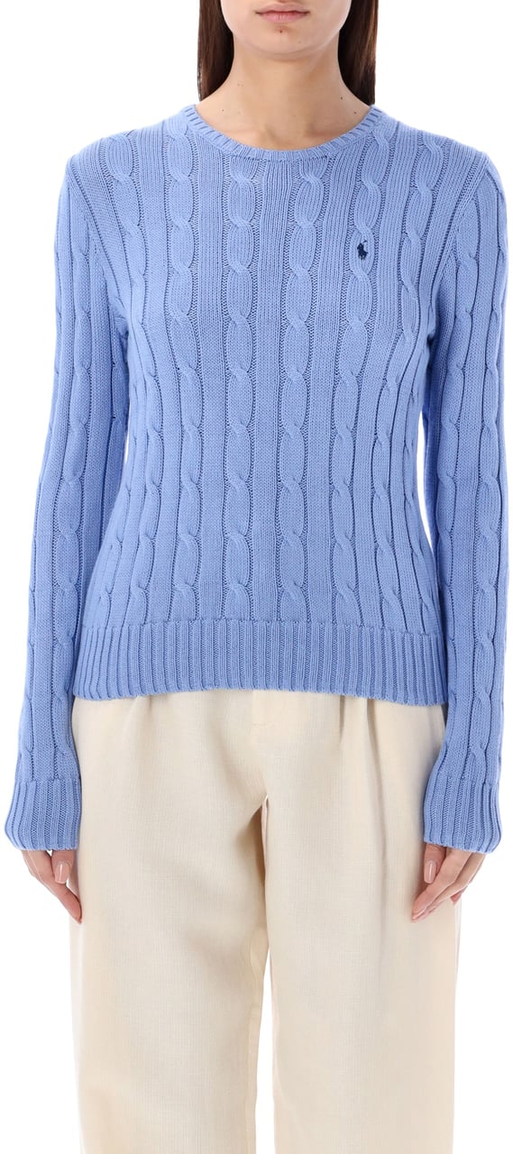 Ralph Lauren Julianna Classic Knit New Litch Blue Blauw