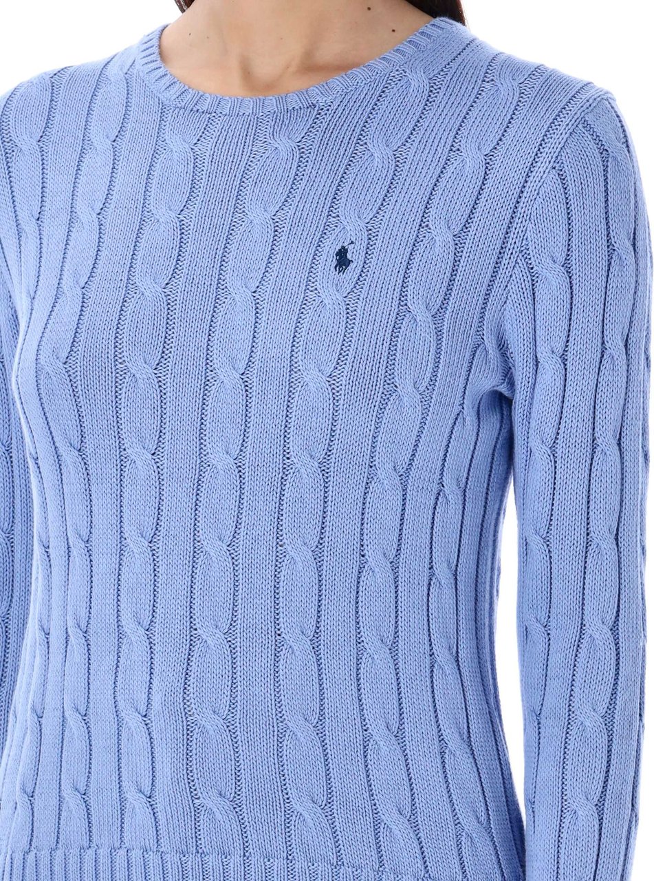 Ralph Lauren Julianna Classic Knit New Litch Blue Blauw