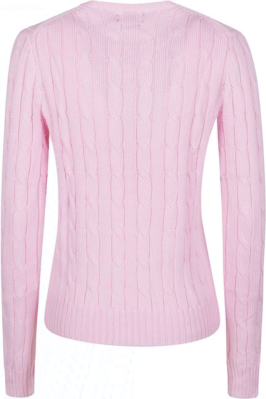 Ralph Lauren Julianna Long Sleeve Sweater Pink Roze