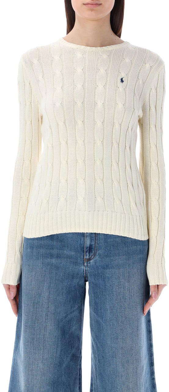 Ralph Lauren Julianna Classic Knit Bianco Wit